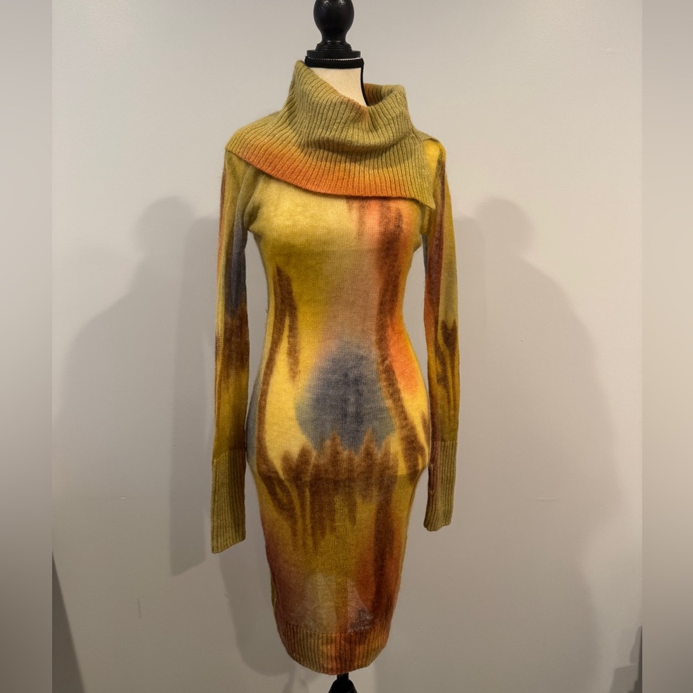 Multi-Coloured Sweater Dress